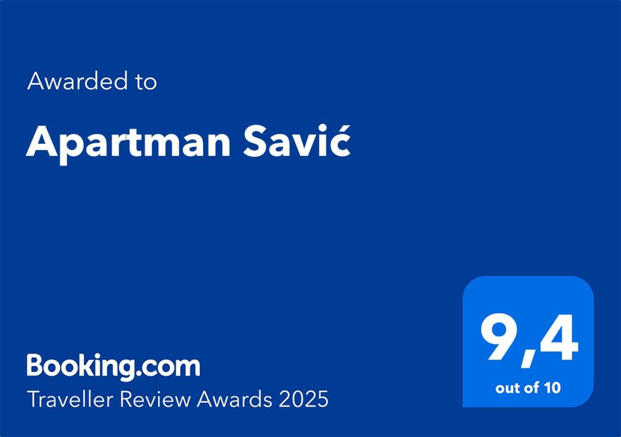 Apartman Savic Бар Екстериор снимка